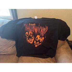 2005 insane clown posse concert tour shirt hallowicked black sz 3XL